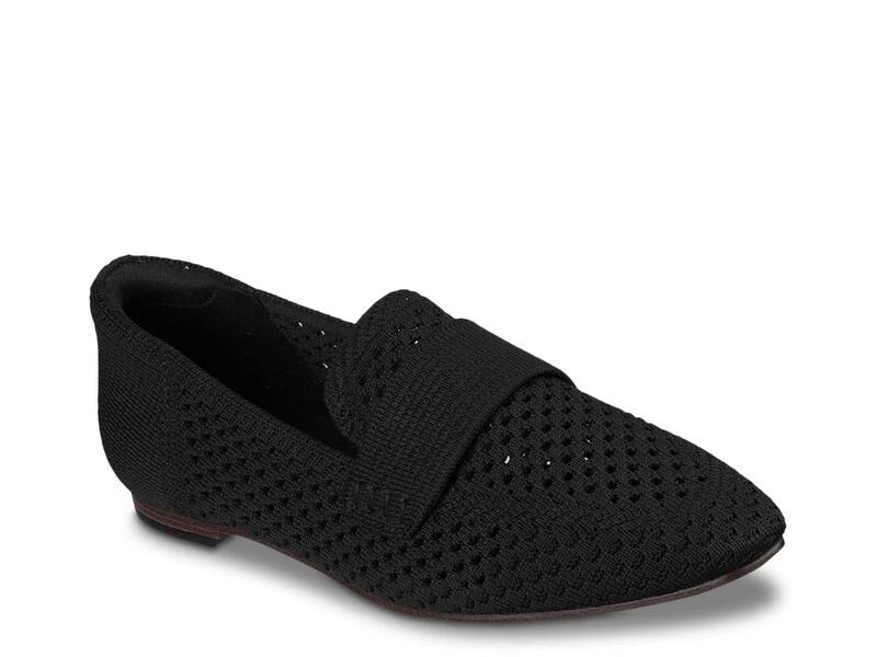 スケッチャーズ レディース シューズ スリッポン・ローファー Skechers Cleo Snip Close To You Loafer Black 黒いこと