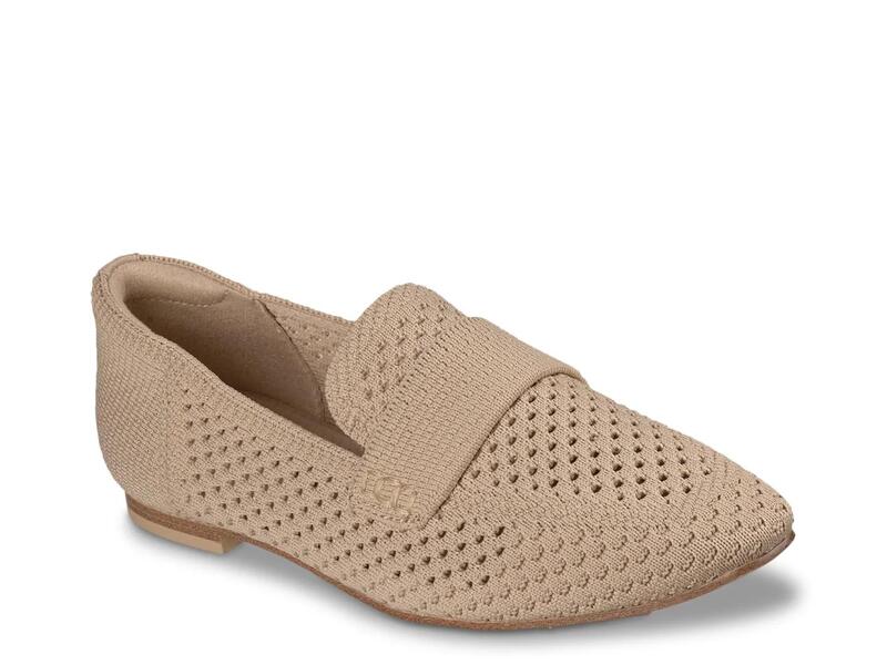 スケッチャーズ レディース シューズ スリッポン・ローファー Skechers Cleo Snip Close To You Loafer Taupe トープ