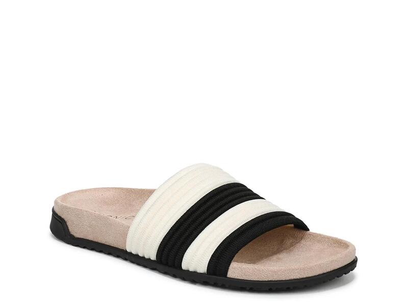 バイオニック レディース シューズ サンダル VionicEvie Sandal Black/Ivory アイボリー