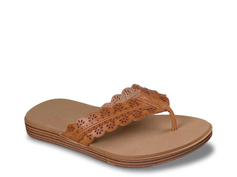 スケッチャーズ レディース シューズ サンダル SkechersCali Summer Cove Catching Sun Too Sandal Tan タン|ReVida 店