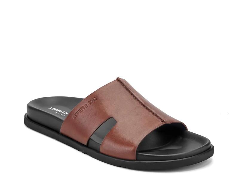 ケネスコール メンズ シューズ サンダル Kenneth Cole New YorkWilly Slide - Men\u0027s Dark Brown 赤銅色