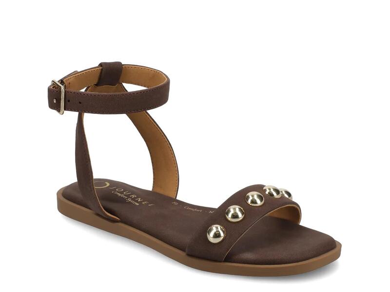 ジャーニー レディース シューズ サンダル JourneePrimrose Sandal Chocolate Brown ブラウン|ReVida 店