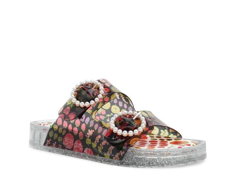 ベッツィジョンソン レディース シューズ サンダル Betsey JohnsonLandin Slide Sandal Multicolor Fruit マルチ色つや