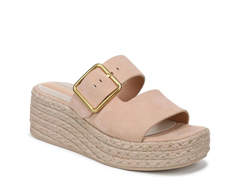 フランコサルト レディース シューズ サンダル Franco SartoTaziana Espadrille Wedge Sandal Blush Suede ブラッシュ