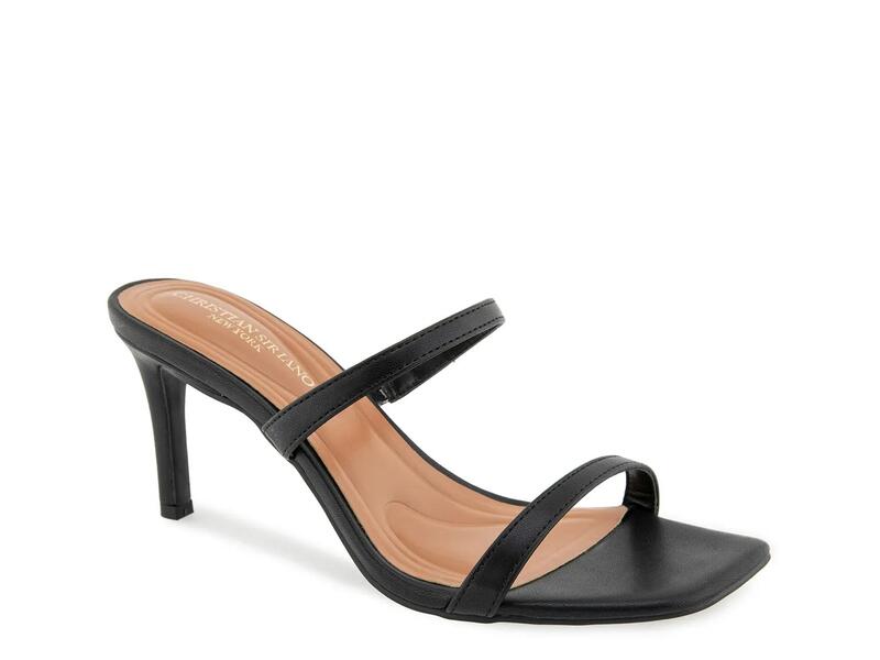 クリスチャン シリアアラブ共和国ノ レディース シューズ サンダル Christian Siriano New YorkSalin Sandal Black 黒いこと