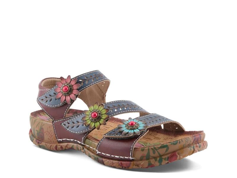 ラリティステ レディース シューズ サンダル L'ArtisteA New Trio Sandal Navy/Multicolor ネイビー｜ReVida 店