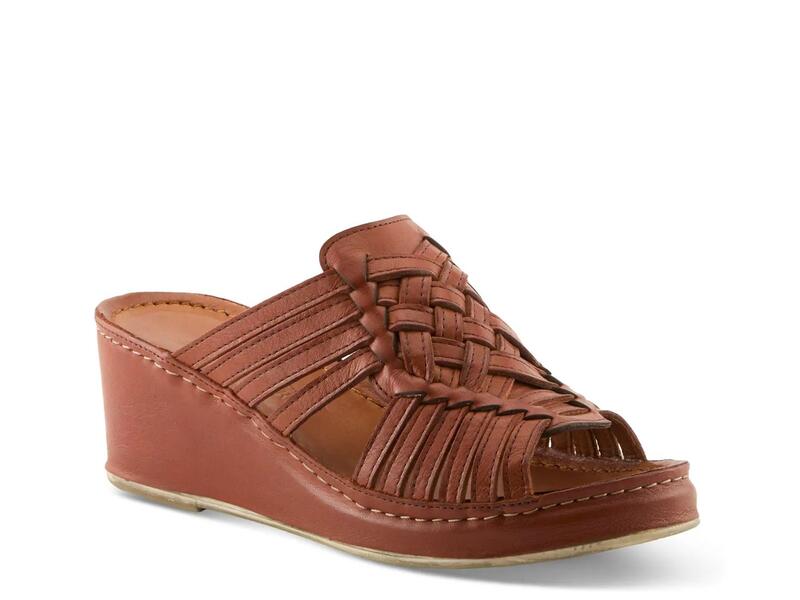スプリングステップ レディース シューズ サンダル Spring StepNokiah Wedge Sandal Cognac