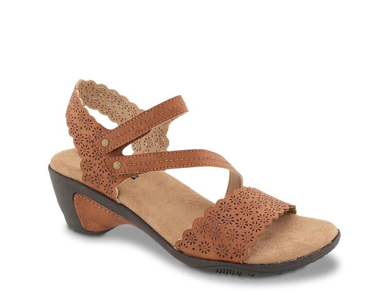 ジャイビーユー レディース シューズ サンダル JBUGracie Wedge Sandal Dark Brown ブラウン