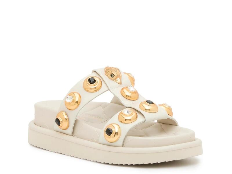 カートジェイガー レディース シューズ サンダル Kurt GeigerOrson Sandal Natural Beige ベージュ 靴-サンダル