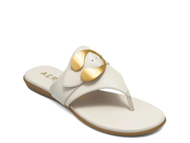 エアロソールズ レディース シューズ サンダル AerosolesGlam Sandal Off White オフホワイト｜ReVida 店