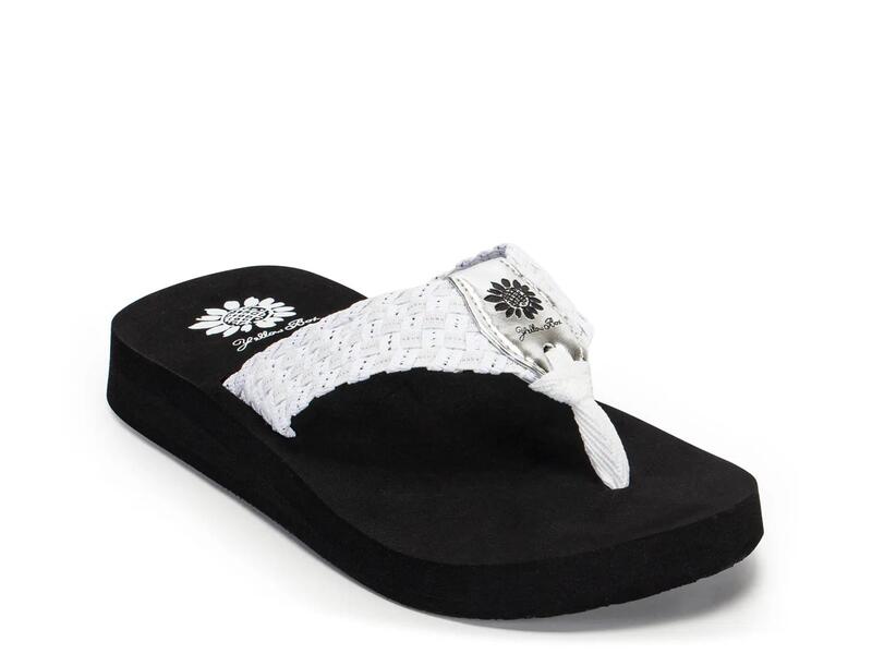 イエローボックス レディース シューズ サンダル Yellow BoxSoleil Sandal White/Silver ホワイト