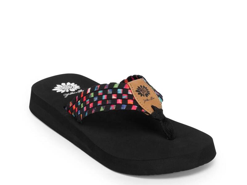 イエローボックス レディース シューズ サンダル Yellow BoxSoleil Sandal Black/Multicolor ブラック