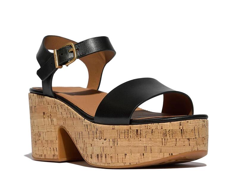 フィットフロップ レディース シューズ サンダル プラットフォーム FitFlopPlatFForms Platform Sandal Black ブラック