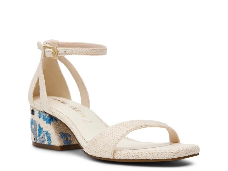 アンクライン レディース シューズ サンダル Anne KleinMia Sandalight Natural/Floral Print