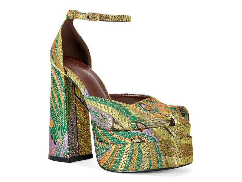 アザレア ワン レディース シューズ パンプス プラットフォーム Azalea WangZipphora Platform Pump Green/Multicolor グリーン