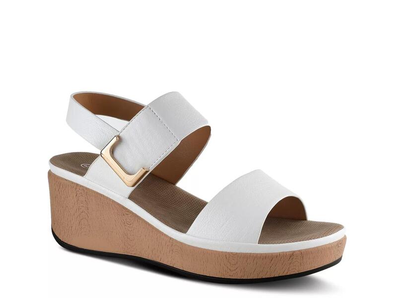 パトリシア レディース シューズ サンダル PatriziaSpelta Wedge Sandal White ホワイト|ReVida 店