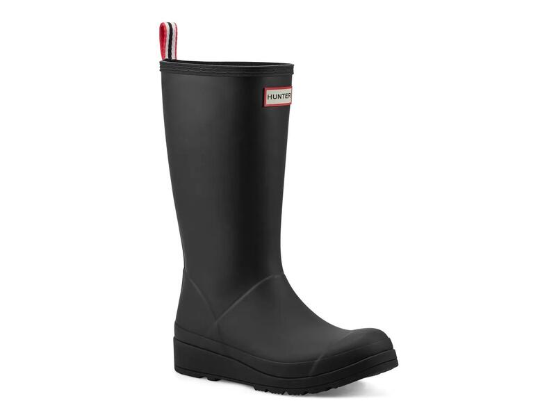 山立ち レディース シューズ ブーツ・レインブーツ トール HUNTERPlay Tall Rain Boot - Women\u0027s Black 黒いこと