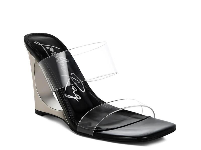 ロンドンラグ レディース シューズ サンダル London RagZelene Wedge Sandal Black ブラック|ReVida 店