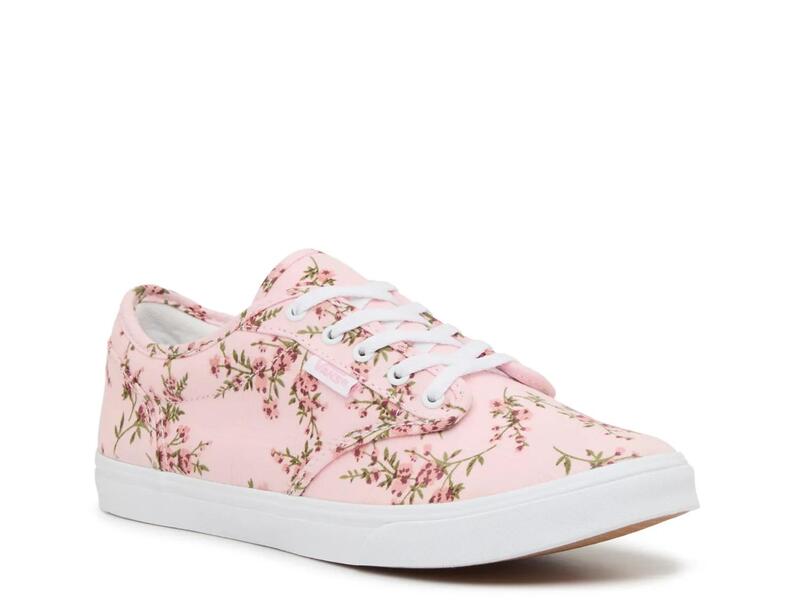 バンズ レディース シューズ スニーカー VansAtwood Sneaker - Women\u0027s Pink Floral Print サクラ色