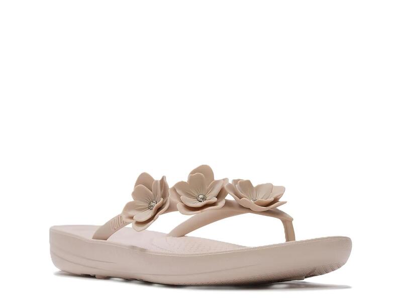フィットフロップ レディース シューズ サンダル FitFlopiQushion Flower Flip Flop Tan タン 10,786円