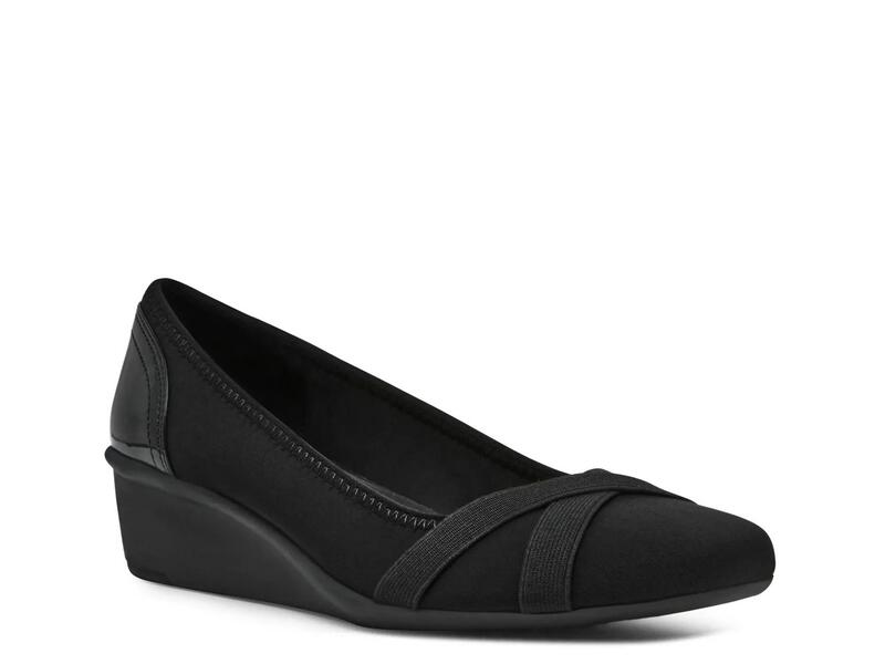 アンクライン レディース シューズ パンプス Anne KleinWorthy Wedge Pump Black ブラック