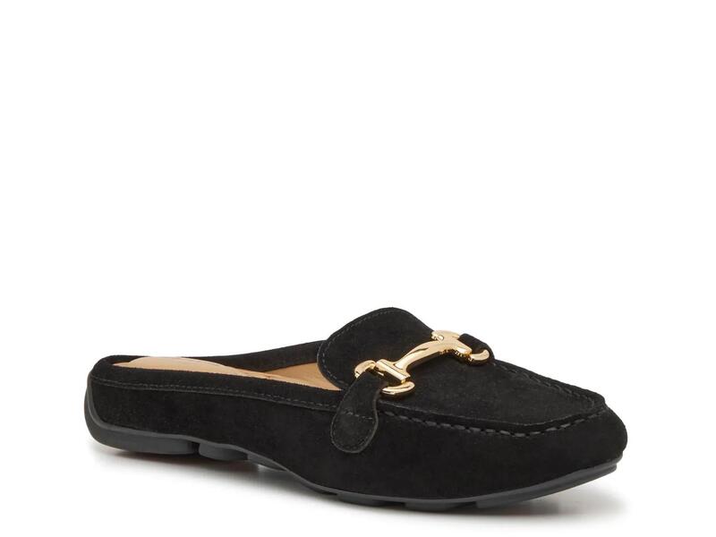 ハッシュパピー レディース シューズ サンダル Hush PuppiesOlleya Mule Black Suede 黒いこと
