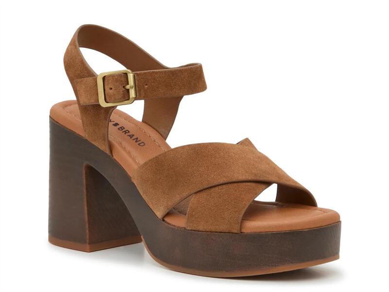ラッキーブランド レディース シューズ サンダル プラットホーム Lucky BrandCalby Platform Sandal Cedar Suede