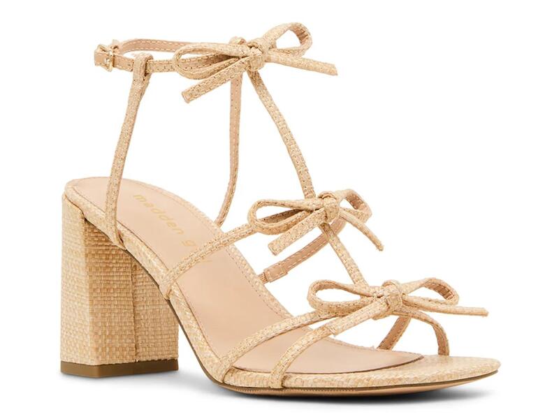 マッデンガール レディース シューズ サンダル Madden GirlLovely Sandal Natural Beige Raffia ベージュ