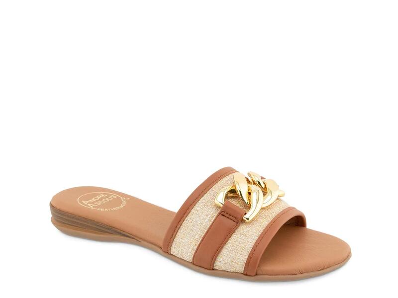 アンドレアース レディース シューズ サンダル Andre AssousDalia Sandal Cuero Brown ブラウン