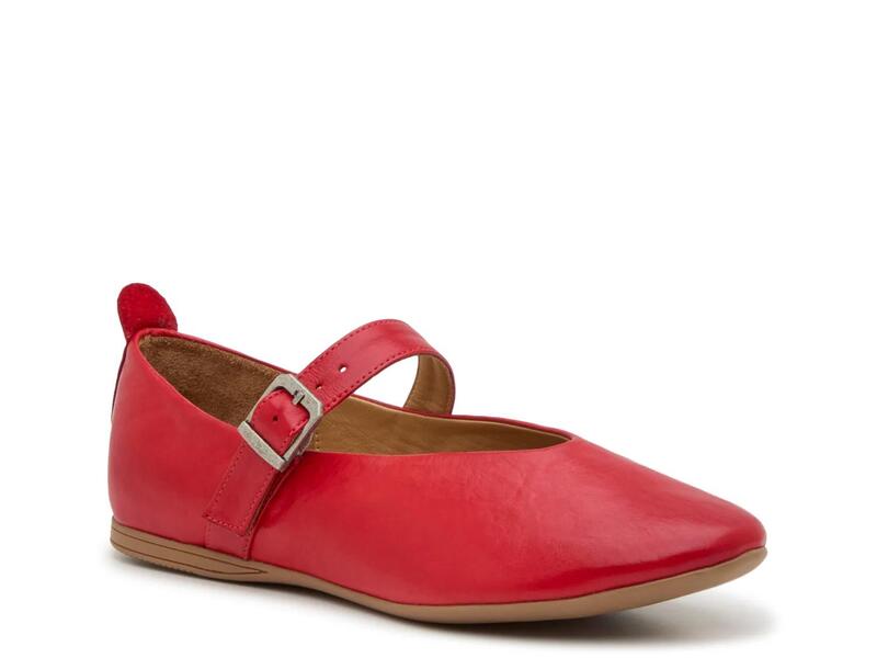 ミズムーズ レディース シューズ パンプス Miz MoozKiki Mary Jane Flat Red レッド|ReVida 店