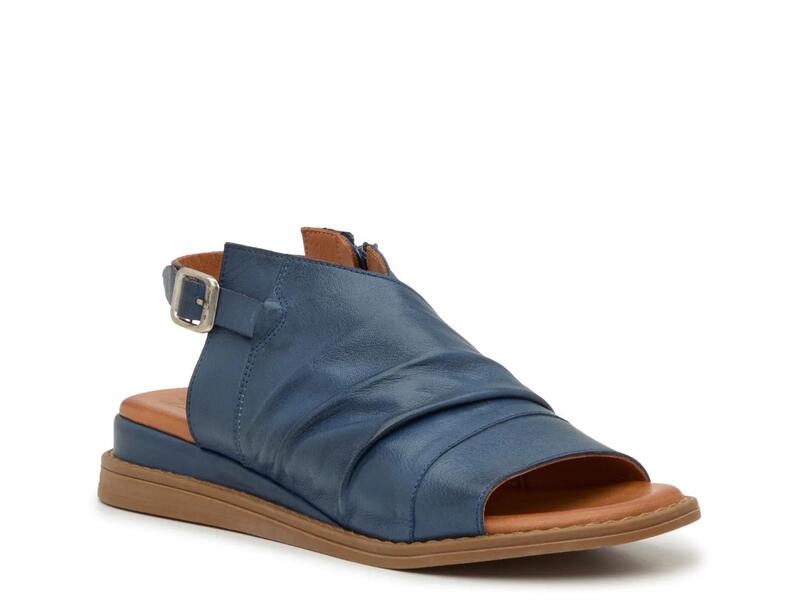ミズムーズ レディース シューズ サンダル Miz MoozCohen Wedge Sandal Blue ブルー
