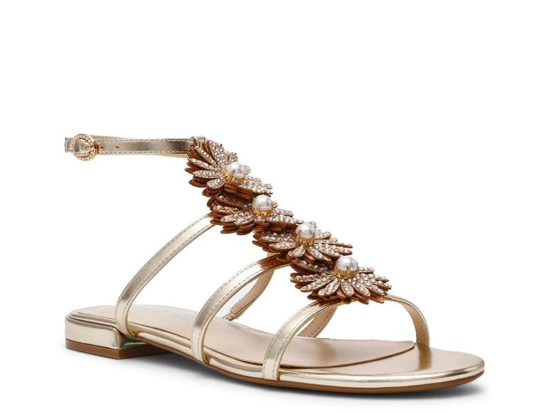 ベッツィジョンソン レディース シューズ サンダル Betsey JohnsonJoyce Sandal Gold Metallic ゴールド