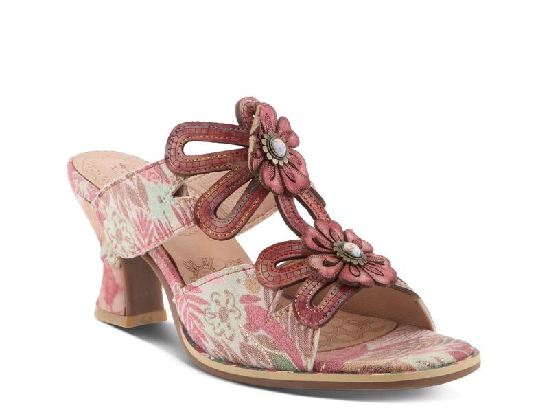 ラリティステ レディース シューズ サンダル L'ArtisteAlaina Garden Sandal Red レッド｜ReVida 店