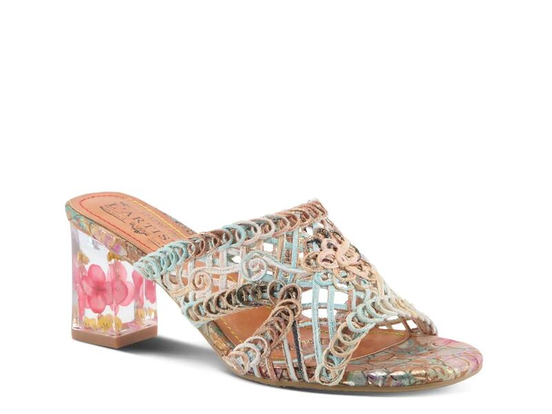 ラリティステ レディース シューズ サンダル L'ArtisteLacy Loopsandal Mint Green Multicolor グリーン