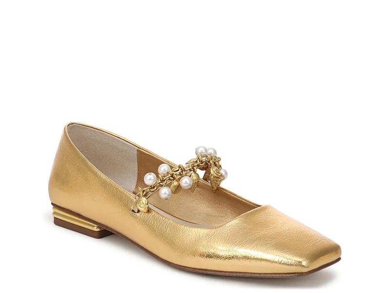 フランコサルト レディース シューズ パンプス Franco SartoTinsley Mary Jane Flat Gold Metallic ゴールド