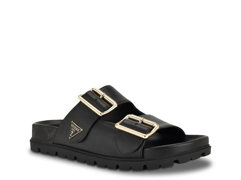 ゲス レディース シューズ サンダル GuessFasten Sandal Black ブラック