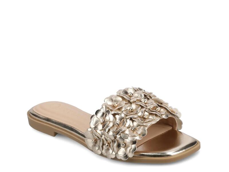 ジャーニー レディース シューズ サンダル JourneeAzalea Sandal Gold Metallic ゴールド