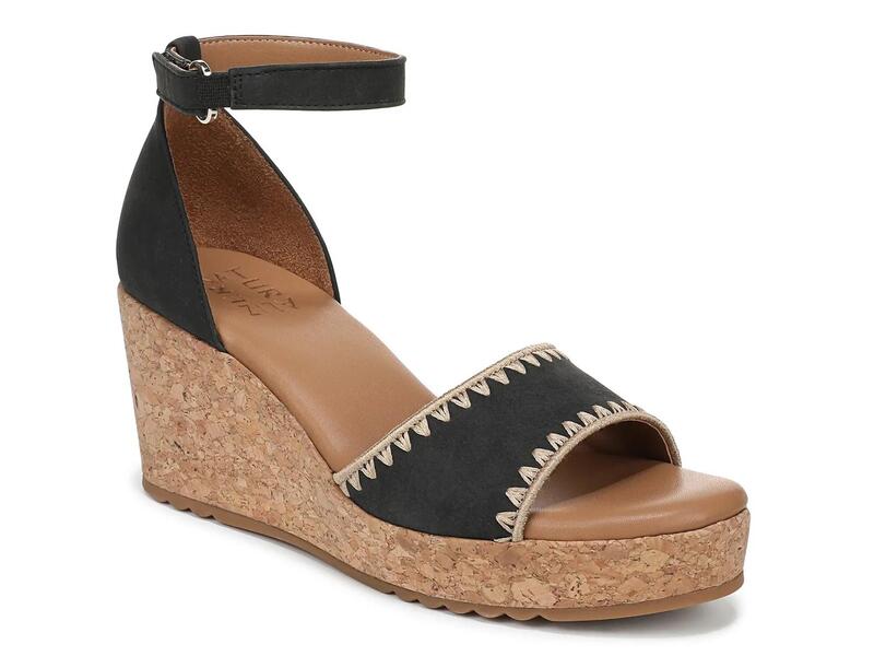 ナチュライザー レディース シューズ サンダル NaturalizerOlly Wedge Sandal Black 黒いこと