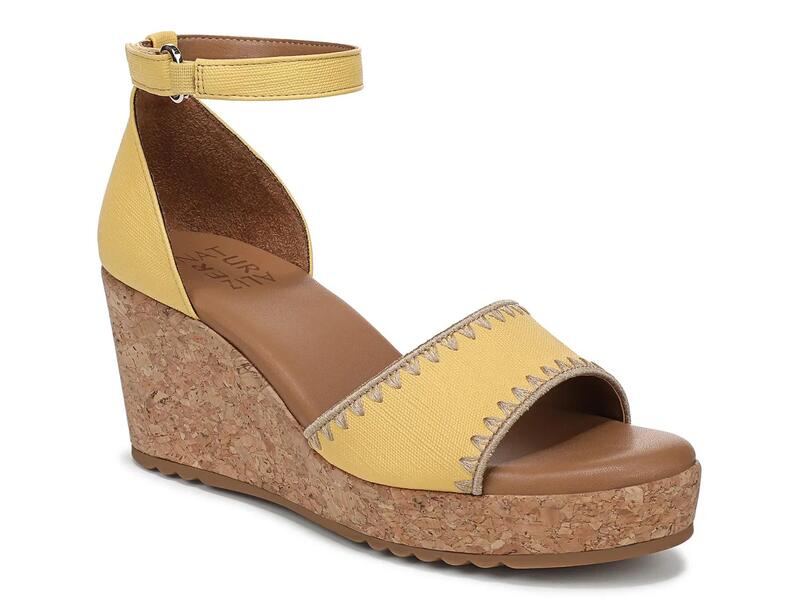 ナチュライザー レディース シューズ サンダル NaturalizerOlly Wedge Sandal Yellow 黄色
