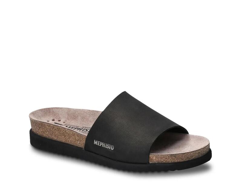 メフィスト レディース シューズ サンダル MephistoHanik Sandal Black ブラック｜ReVida 店