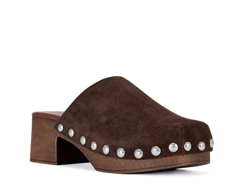 アザレア 一 レディース シューズ サンダル Azalea WangWalinda Clog Dark Brown 赤銅色
