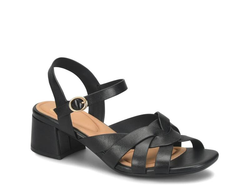 ソフト レディース シューズ サンダル SofftLindsey Sandal Black Leather ブラック