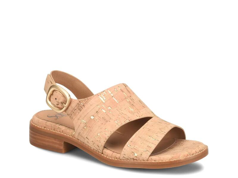 ソフト レディース シューズ サンダル SofftNivian Sandal Natural Beige Fabric ベージュ