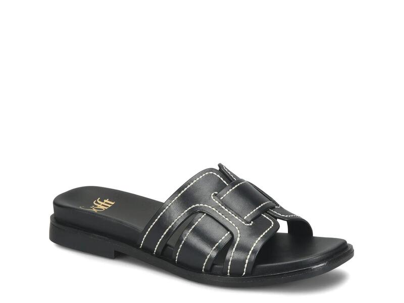 ソフト レディース シューズ サンダル SofftRachel Sandal Black Leather ブラック