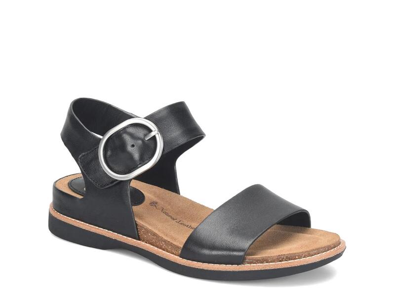 ソフト レディース シューズ サンダル SofftBali Sandal Black Leather ブラック