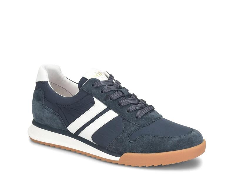 ホンブルグ帽 レディース シューズ スニーカー SofftKameron Sneaker Navy Suede 米国海軍