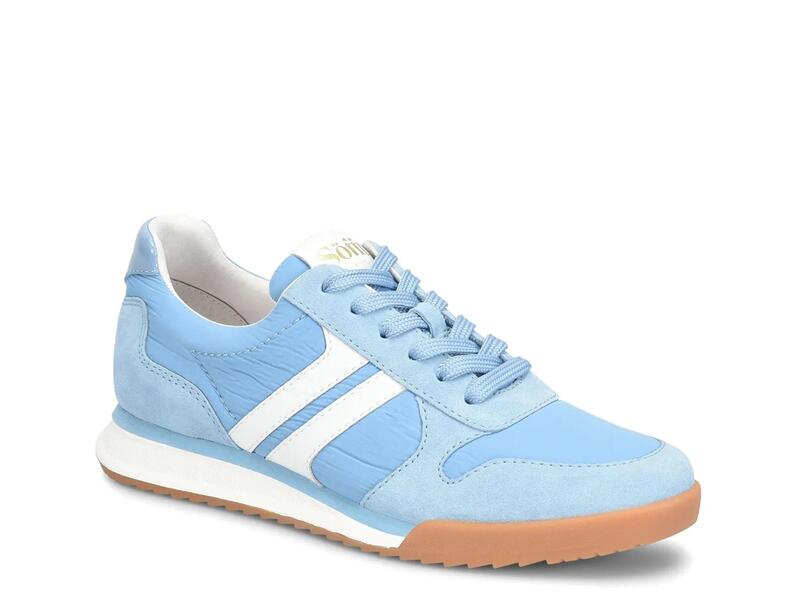 ホンブルグ帽 レディース シューズ スニーカー SofftKameron Sneaker Blue Suede 青味