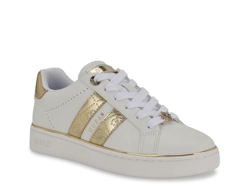 ゲス レディース シューズ スニーカー GuessBarlie Sneaker White ホワイト