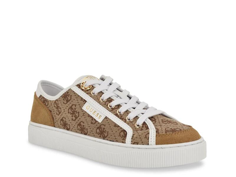 ゲス レディース シューズ スニーカー GuessSandie Sneaker Light Brown ブラウン