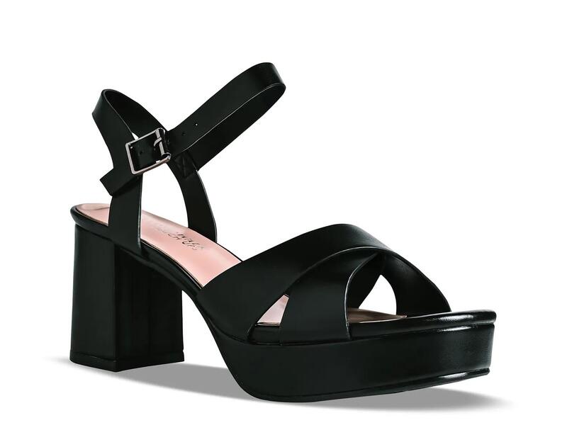 ベンジャミンウォーク レディース シューズ サンダル プラットホーム Touch Ups by Benjamin WalkToby Platform Sandal Black Synthetic 黒いこと
